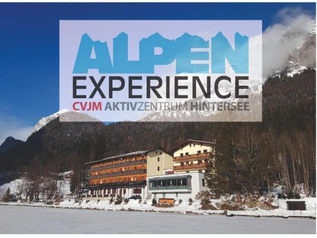 ホテル Alpen Experience Jugendgastehaus ラムサウ エクステリア 写真